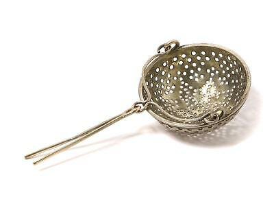 Silver Strainer For Tea. Europe, Early 20th Century.